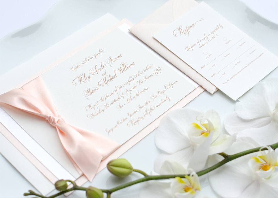 Charming Invitation Suite by Simply Sleek Designs