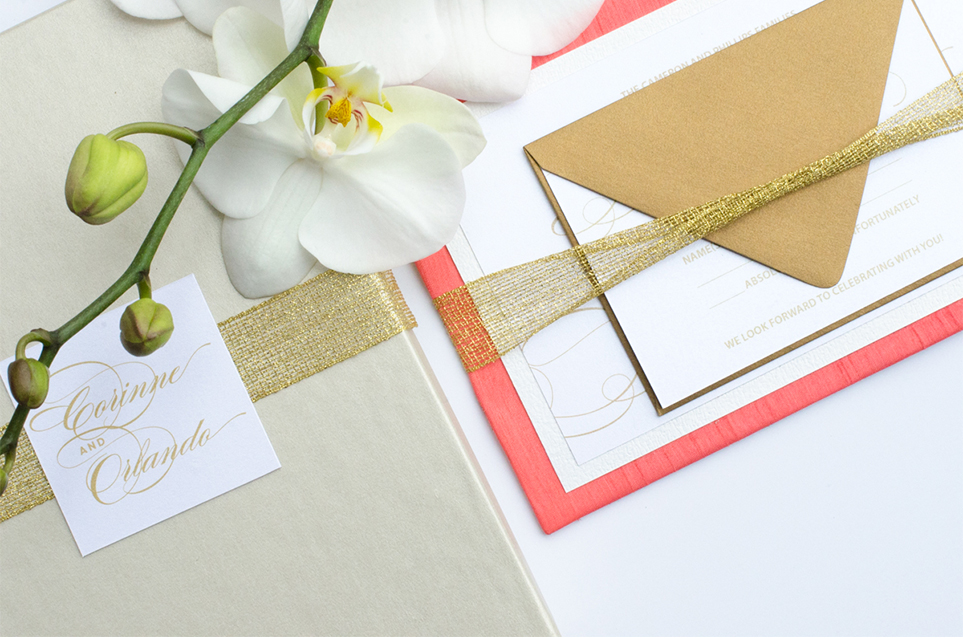 Corinne Invitation Suite by Simply Sleek Designs