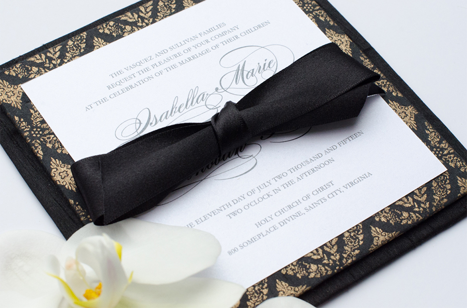 Isabella Invitation Suite by Simply Sleek Designs